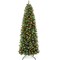 Best Choice Products Prelit Pencil Christmas Tree, Spruce Style Holiday Décor w/ 2-in-1 LED Lights